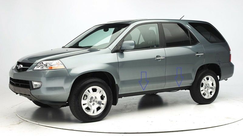 Acura MDX 2001-2006 - Listwy chrom boczne drzwi chromowane ochronne zdjęcie 1