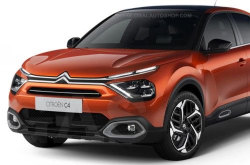 Citroen C4 Chromowane Listwy Grill Chrom Atrapy Zderzaka Tuning zdjęcie 1