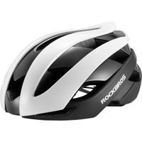 kask rowerowy uniwersalny regulowany rozmiar l czarno-biały