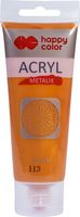 FARBA AKRYLOWA 75ML MIODOWE ZŁOTO 113 HAPPY COLOR