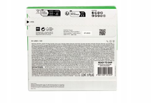 8x Bateria alkaliczna LR20 D GP EXTRA G-TECH na Arena.pl