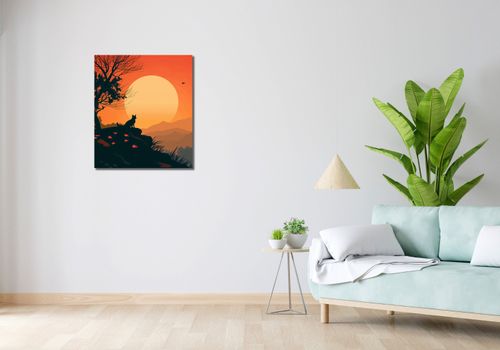 Obraz 60x70cm Kocie Wzgórze na Arena.pl