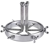 Wziernik Analny Metalowy Rozszerzacz Do Fistingu Bdsm Sex Gadżet Fisting