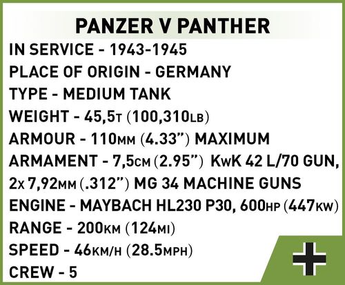 Klocki Panzer V Panther na Arena.pl