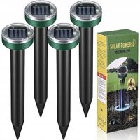 SOLARNY ODSTRASZACZ KRETÓW NORNICE KRETY MOCNY x4