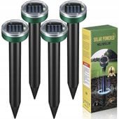 SOLARNY ODSTRASZACZ KRETÓW NORNICE KRETY MOCNY x4