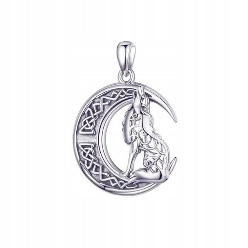 ZAWIESZKA SREBRNA 925 – Wilk i Księżyc | J’ADEMI na Arena.pl