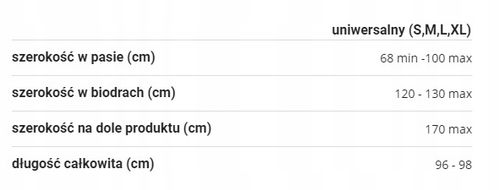 Długa rozkloszowana spódnica styl BOHO chaber na Arena.pl