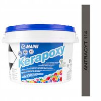 Fuga epoksydowa MAPEI KERAPOXY 2kg - kolor 114 antracyt