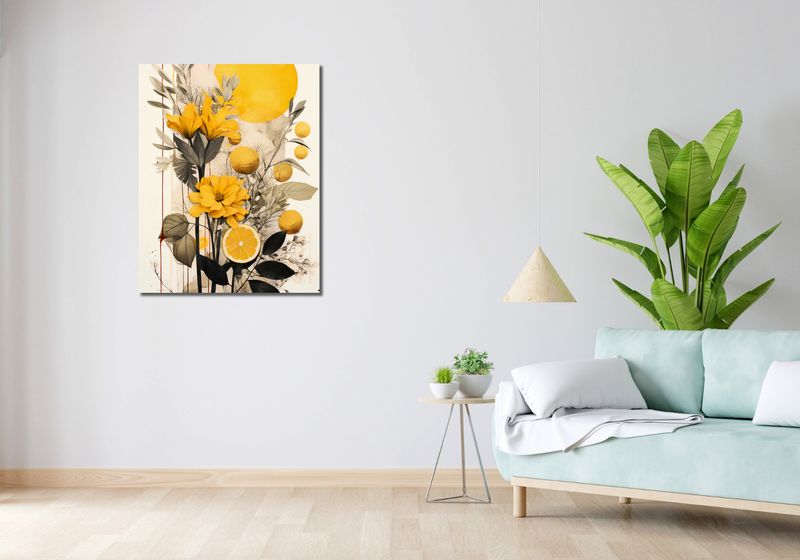 Obraz 70x90cm Cytrusowy Zachwyt zdjęcie 2