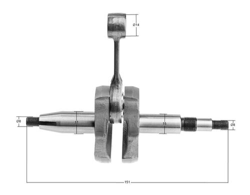 Wał Korbowy Stihl Ts400 8R48-564 na Arena.pl
