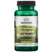 SWANSON Full Spectrum Shiitake Mushroom 500 mg (60 kaps.)