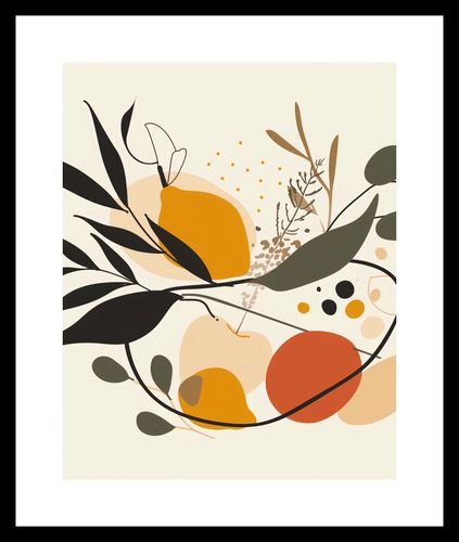 Plakat 40x50cm Botaniczny Wir na Arena.pl