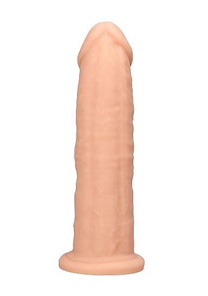 Silicone Dildo Without Balls - 22,8 Cm - Flesh zdjęcie 4