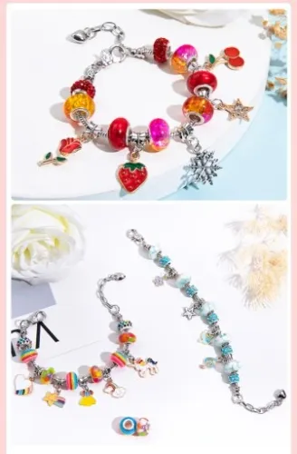 ZESTAW DO ROBIENIA BRANSOLETEK NASZYJNIKÓW PREZENT na Arena.pl