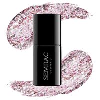 SEMILAC Lakier hybrydowy 293 Rose Gold Shimmer 7ml