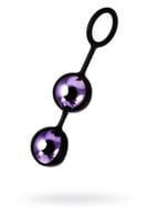 a toys, vaginal balls, abs plastic, purple, o 3.1 cm
