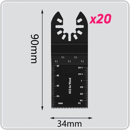 Brzeszczot wgłębny do narzędzia wielofunkcyjnego piła oscylacyjna 20 na Arena.pl