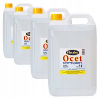 FINAKO Ocet spirytusowy 10% 4 szt 5l