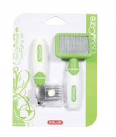 Zolux filcak+miękka szczotka RodyCare dla gryzoni