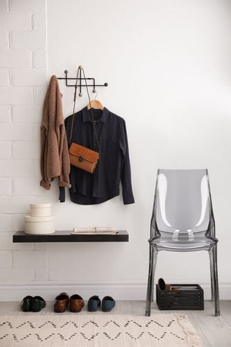 Krzesło Vanity dymione z tworzywa na Arena.pl