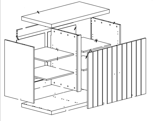 Komoda ROBIN do pokoju dziecka na Arena.pl