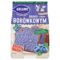 Gellwe Mieszanka do przygotowania ciasta babka o smaku borówkowym 375g