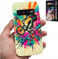 ETUI DO SAMSUNG GALAXY S10 - ROWERY BMX TRIKI SPORTY WYCZYNOWE +FOLIA