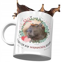 Kubek Kapibara Na Urodziny Imieniny Prezent Z Nadrukiem Ze Zdjęciem