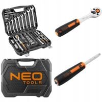 NEO ZESTAW KLUCZE NASADOWE 1/2", 1/4" 82EL ZESTAW