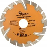 Tarcza diamentowa 115 mm segmentowa do granitu GEKO G00224