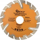 Tarcza diamentowa 115 mm segmentowa do granitu GEKO G00224