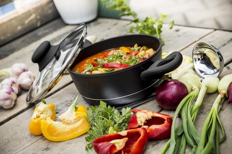 GARNEK ROYAL 26 CM 5,5 L INDUKCJA zdjęcie 3