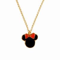 łańcuszek myszka z kokardką (c15/mik/08au)