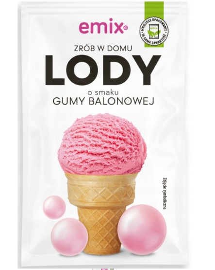 EMIX LODY GUMA BALONOWA 60G zdjęcie 1