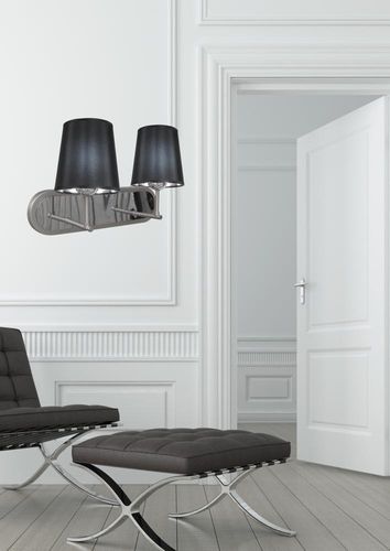 Milonga kinkiet 2x60W E27 satyna na Arena.pl