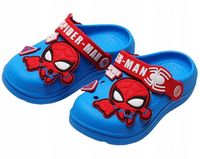 KLAPKI KAPCIE DZIECIĘCE BUTY SANDAŁKI MARVEL SPIDER-MAN 24-25