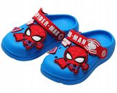 KLAPKI KAPCIE DZIECIĘCE BUTY SANDAŁKI MARVEL SPIDER-MAN 24-25