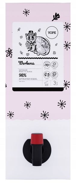 YOPE Mydło Werbena Refill 3L zdjęcie 4