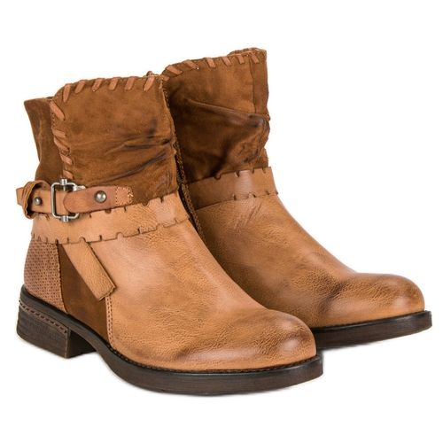 Brązowe botki workery r.41 na Arena.pl