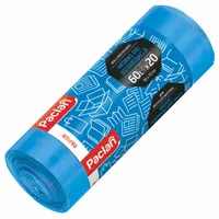 Worki na śmieci do segregacji papieru NIEBIESKIE 60l 20szt