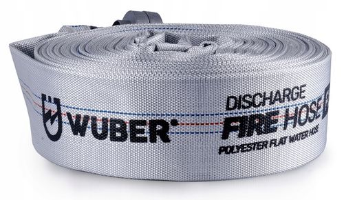 WĄŻ STRAŻACKI DO POMPY BIAŁY FAST-FIX MOCNY DŁUGI DO WODY SZAMBA 1" 20M na Arena.pl