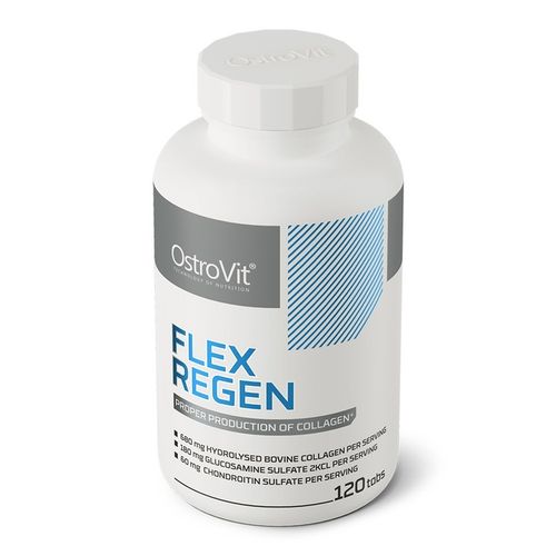 OstroVit Flex Regen 120 tab KOMPLEKS NA STAWY KOLAGEN MSM Glukozamina Wit C na Arena.pl