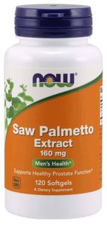 Now - Saw Palmetto – ekstrakt - 160 mg – 120 kaps