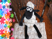 Puzzle tradycyjne Baranek Shaun