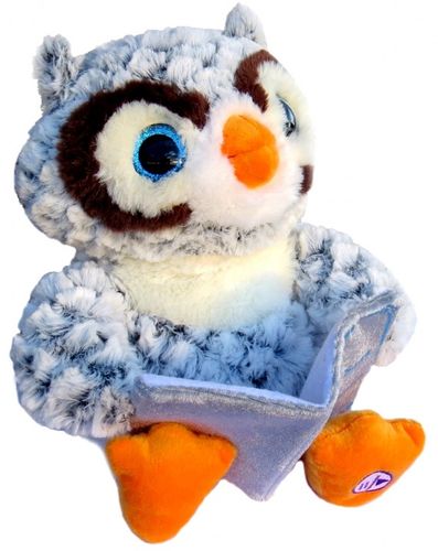 PLUSZOWA SOWA MASKOTKA INTERAKTYWNA MÓWI OPOWIADAJĄCA 3 BAJKI POLSKIE na Arena.pl