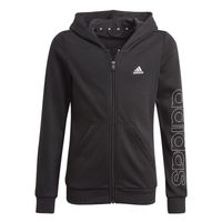 Bluza adidas Essentials Logo Full-Zip Hoodie Jr GN4050 116 cm
