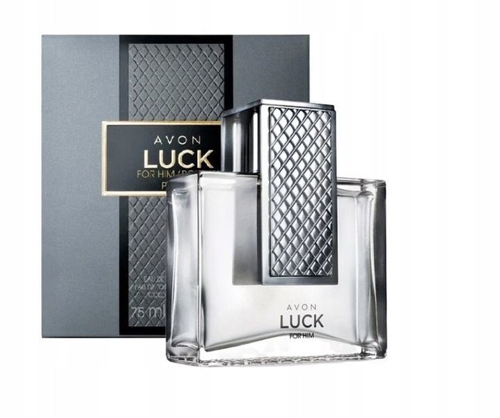 AVON LUCK FOR HIM 75 ML WODA TOALETOWA zdjęcie 1