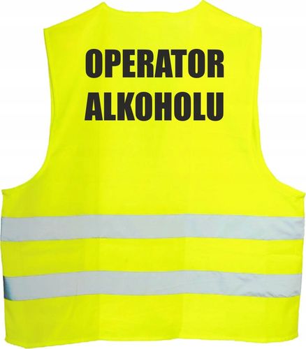 KAMIZELKA ODBLASKOWA nadruk OPERATOR DRONA na Arena.pl