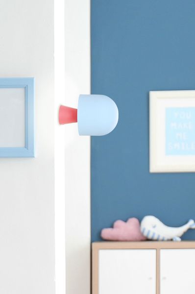 Kinkiet Visby Niebieski, Czerwony zdjęcie 2